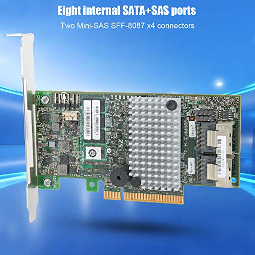 fo sa 512MB DDRIII 1333MHz Disk Array Card, SAS2208 Dual-core Master Chip 8 SATA+SAS Port 6Gb / s Cache Controller Card Support OCE/RLM