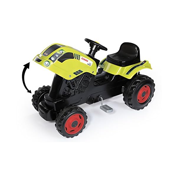 Smoby 7600710114 - Traktor Farmer Claas Arion 400, Outdoor und Sport, XL, grün – Bild 6