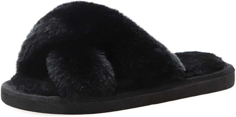 kids fluffy slippers