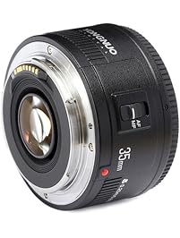YONGNUO YN35mm F2 Lens 1:2 AF / MF Wide-Angle Fixed/Prime Auto Focus Lens For Canon EF Mount EOS Camera