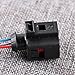 Connector Plug Pigtail Harness 3 Pin Fit for Audi VW 1J0973703 Camshaft Cam Sensor/Alarm Horn Plug
