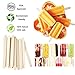 Wellood 200 Pcs Craft Sticks Ice Cream Sticks Wooden Popsicle Sticks 4-1/2