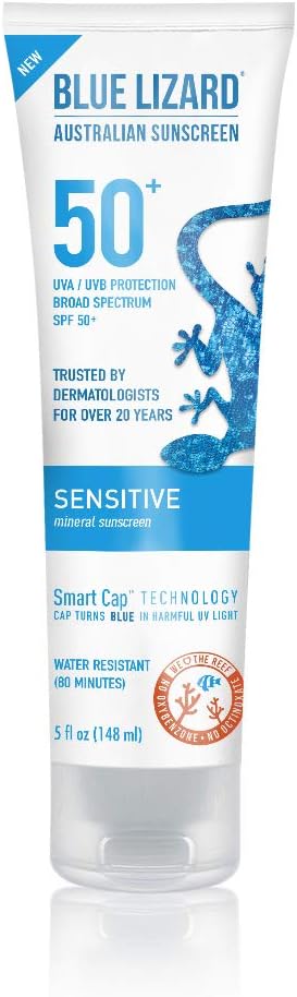 blue lizard sensitive skin
