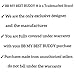 BB MY BEST BUDDY Toddler Kids Pillowcases for Boys and Girls - 100% Cotton - New Safari and Zoo Animals - 13 x 18 shrinks to fit -Envelope Style Closure - Designed in USA - Machine Washable Soft