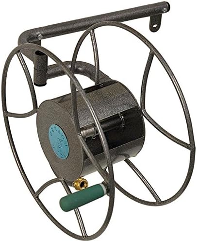Lewis Tools 100 feet of 0.625-inch Wall Mount Swivel Hose Reel