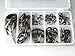 75 Pcs 8 Size Spinning Rod Guides Ceramics Tips Stainless Steel Carbon Guide Repair
