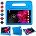 BMOUO Kids Case for LG G Pad X 8.0 - Carry Handle Child Stand Holder EVA Foam Shock Proof Case Cover for LG G Pad X 8.0 Inch V-520/V-521 Tablet (Blue)