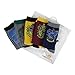Harry Potter Socks Set of 5 - Adult Size 6 to 12 - Official Harry Potter Licensed by Cinereplicas