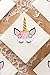Crisky 100 Pcs Unicorn Napkins for Birthday Party Decoration, Unicorn Decoration, Unicorn Party Supply 3-Ply