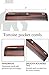 G.B.S Handmade Stylish Comb Set- Hair Styling Grooming For Men, Women Fine Toothed Tortoise Combs Pack of 4 1 DCT Dressing, 1 FCT Folding, 1 PCT Pocket & 1 MCT Mustache Comb
