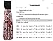 OURS Womens Summer Contrast Sleeveless Tank Top Floral Print Maxi Dress (As Pattern1, M)