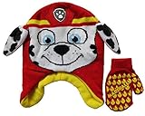 Nickelodeon Paw Patrol Marshell Boys Hat and Mittens Set - Size Toddler [4013]
