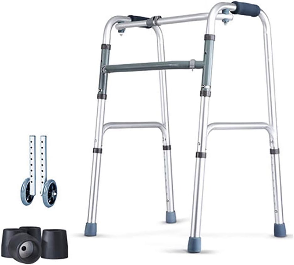 Walking Frames Portable Adult Walker Foldable Aluminum