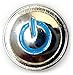 POWER ICON Turn Me On Computer Button Lapel Pin Tie Tack