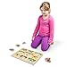 Professor Poplar’s Wooden Barnyard Peg Puzzle (8pcs.) - Wood Learning Puzzles for Toddlers and Kids, Animal Themed