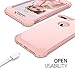iPhone 7 Plus Case, LONTECT Shockproof Hybrid Heavy Duty Dual Layer High Impact Protection Case Cover for Apple iPhone 7 Plus - Rose Gold