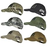 Voodoo-Tactical-Mens-Poplin-Multicam-Adjustable-USA-Flag-Cap-Hat
