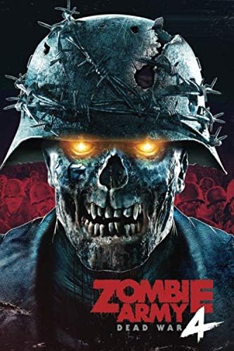 ZOMBIE ARMY DEAD WAR 4: notebook 120 Empty Pages With Lines Size 6 X 9 Paperback – January 19, 2020