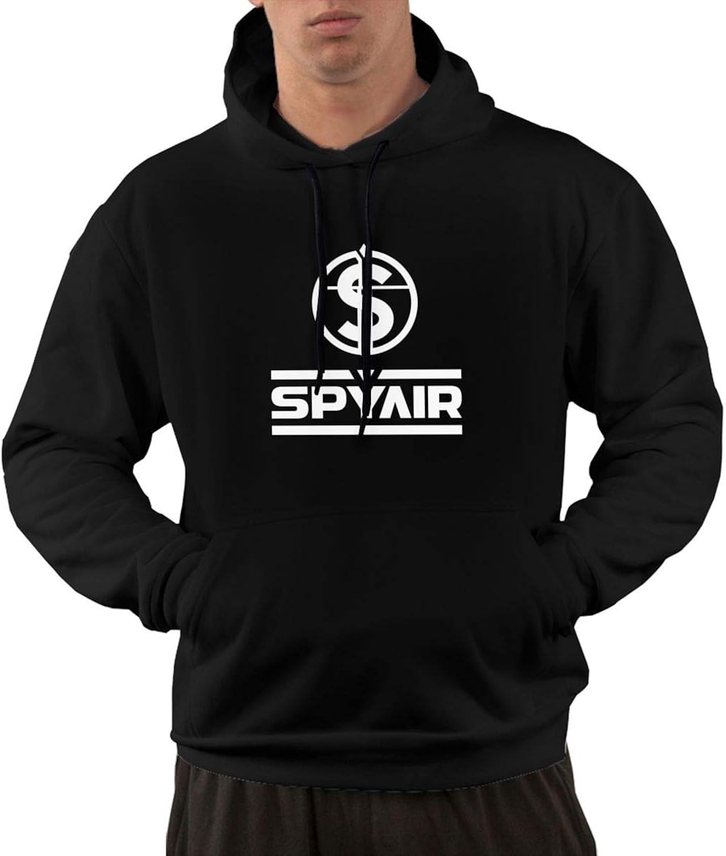 Amazon Co Jp スパイエアー Spyair ロゴ メンズ プルオーバー パーカー スウェット 長袖 カジュアル カッコイイ ゆったり 柔らか おしゃれ プリント ファッション 上着 春秋冬服 服 ファッション小物