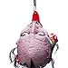 Halloween Haunters Life-Size Mutilated Man Zombie Ghoul Bloody Torso Hanging from Pierced Tongue Prop Decoration - Thick Rubber Latex Scary Human Dead Body, Severed Arms & Legs, Exposed Veins Flesh