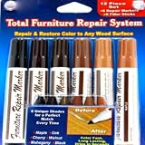 Amazon.com: Set of 6 Assorted Furniture Repair Markers Stain Scratch Floor Pens: Kitchen & Dining