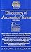 Dictionary of Accounting Terms (Barron's Business Dictionaries)