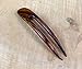JWL (1) Rosewood Two Prong Curved 4.5 Inch Hair Stick Pick Pic Pin Fork FPL 3.5