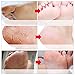 GARYOB 4 Pairs Foot Peel Mask Peeling Renewal Remove Dead Skin Smooth Exfoliating Socks