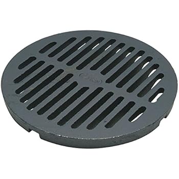 Floor Grate Cast Iron 8 In Dia Amazon Com