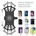 Detachable Bike Phone Mount, 360° Rotatable Bicycle & Motorcycle Handlebar Cell Phone Holder fit for iPhone Xs Max XR X 6S 6 7 8 Plus, Galaxy S9 S10 S10e Note 9, Other 4-6.5