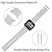 Vancle Band Compatible with Fitbit Versa Bands & Fitbit Versa Lite SE Bands, Classic Accessories Replacement Wristbands for Fitbit Versa Smartwatch (003, Shiny Silver, Small)