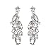 Youfir Women's Elegant Austrian Crystal Necklace and Earrings Jewelry Set for Wedding Dress (Clear)