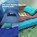 CHPRED Inflatable Camping Pillows - Ultralight 3oz Compact Pocket Size - Comfortable Ergonomic Design for Side & Back Sleepers - Travel Air Pillow for Backpacking Hiking Airplane