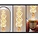 DORESshop Antique Vintage Light Bulbs, T45 Dimmable 60W Edison Tungsten Light Bulbs, Amber Glass, 350LM, E26 Edison Tubular Style Bulbs for Home Light Fixtures Decorative (4 Pack)