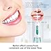 [Upgrade Version] Cordless Water Flosser Waterproof Dental Oral Irrigator Rechargeable with 4 Jet Tips and Upgrade Water Tank for Teeth Cleaning,Travel and Family Use, Kids and Adults Compatible