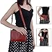 befen Women's Smartphone Leather Wristlet Crossbody Wallet Clutch with Crossbody Strap/Wrist Strap with RFID Card Slots Fit iPhone 15 Pro Max - Jester Red