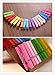 Magnolora 100 Pieces Mini Colored Natural Wooden Clothespins Photo Paper Peg Pin Craft Clips,Home Decoration Photo Clips with 33 Feet Jute Twine