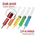 Squeeze 'n Please Jello Shot Syringes - 25pc Set with Caps and Tray - Large Plastic Syringe for Jello Shots - More Fun than Jello Shot Cups! Nursing Graduation Party Supplies, Alcohol Drink Shooters