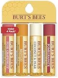 Burt's Bees 100% Natural Moisturizing Lip Balm, Superfruit, 4 Tubes in Blister Box