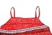 Padete Princess Moan Adventure Costume Halloween Cosplay Party Outfit (4-5 Years, Red)