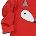 Jastore® Baby Girl 2PCS Cartoon Fox Clothing Set Long Sleeve Sweater +Pants (4T) Orange
