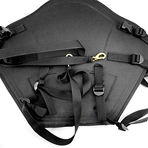 JVSISM Outdoor Kayak Anti-Skid Cushion Inflatable Boat Luxury Padded Seat Kayak High Back Cushion Canoe Seat Outdoor Boat Accessories