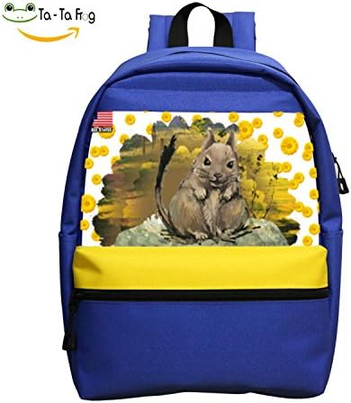 Squirrel From Forest Kid School Bags Shoulder Backpack Bookbag