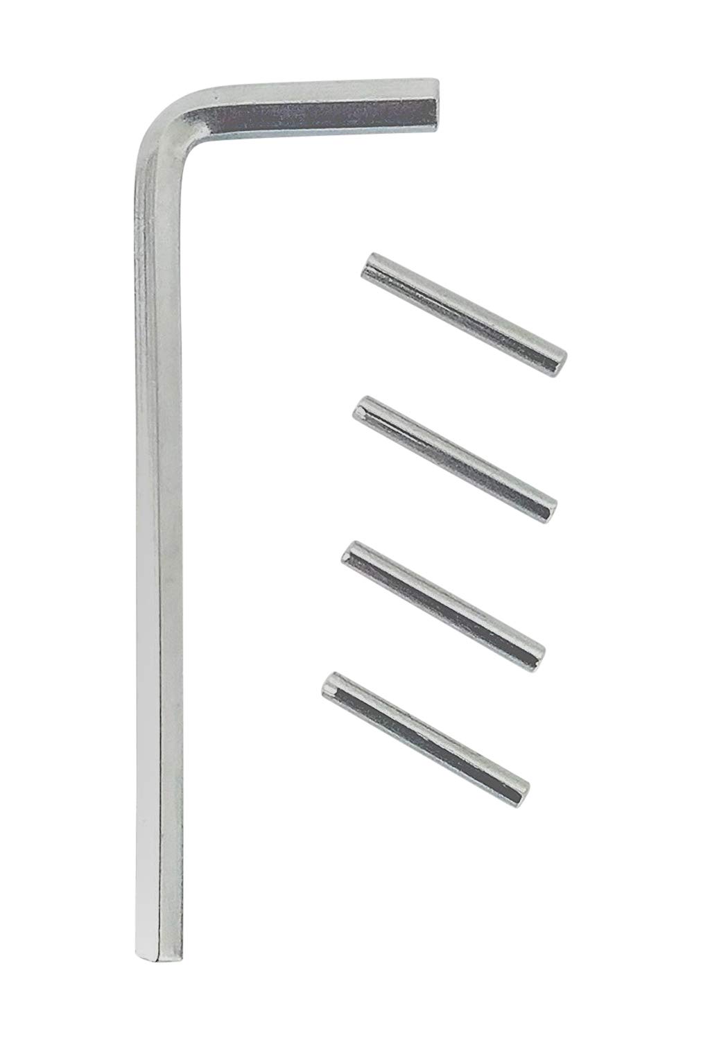 Photo 1 of Hinge Outlet Spring Hinge Tension Pin Replacement Kit with Hex Wrench - 4 Pack