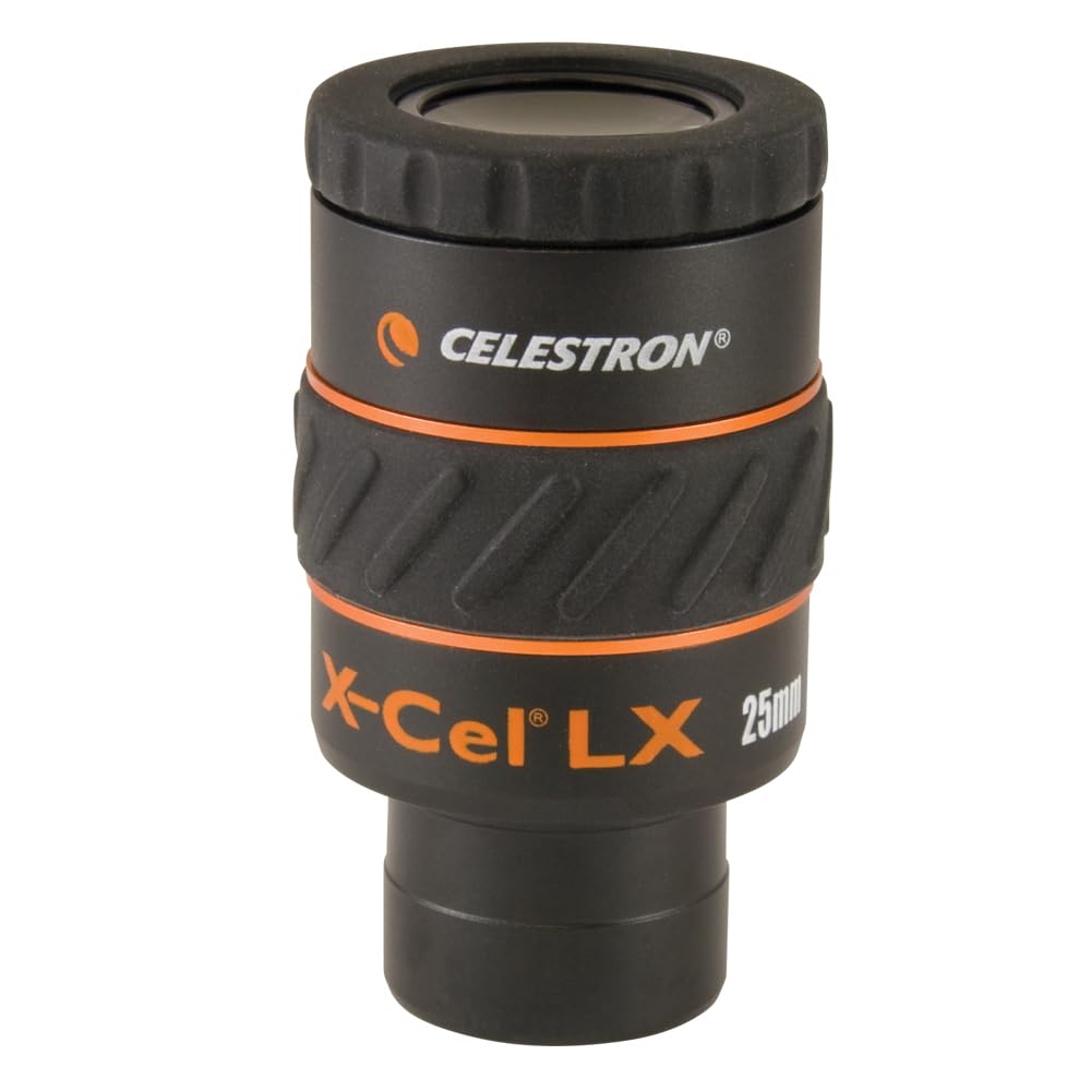 Celestron 93426 X-Cel LX Series 1.25 inch / 25 mm Eyepiece, Black