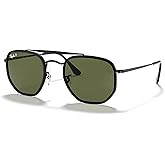 Ray-Ban The Marshal II RB3648M Hexagonal Sunglasses for Men for Women +BUNDLE with ACCESSORY EYEWEAR KIT