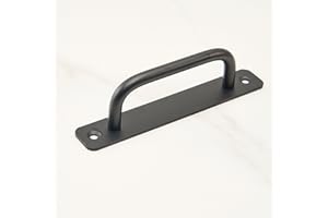 Barn Door Handle Pull, Aluminum Alloy Sliding Barn Door Handle for Cabinet, Closet, Drawer Sliding Door