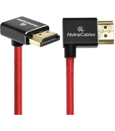 HangTon Câble Spiralé Micro HDMI 2.1 4K 60 Hz 8K Pour Appareil Photo Sony A6400 A7R A7s Canon R5 R6 R7 GH4 S5 Z50 Appareil Photo ATOMOS Ninja V