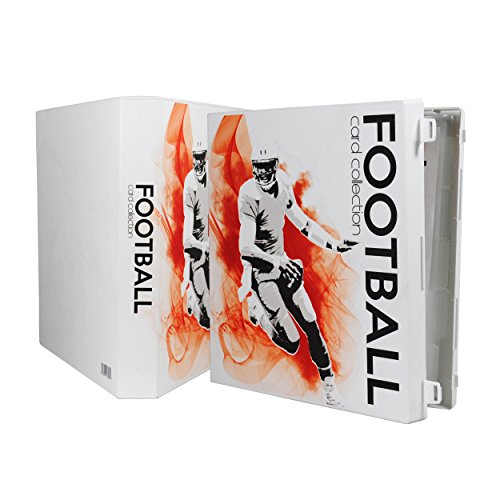 UniKeep Football Trading Card Collection Binder Holds up to 180 Standard Size Cards (2 per