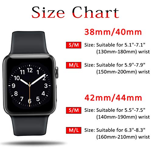 42 Mm Apple Watch Series Wrist Size Pack Compatible With Apple